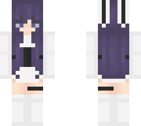 bunny girl purple hair
