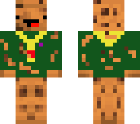 cookie in a scout shirt (survival island version)