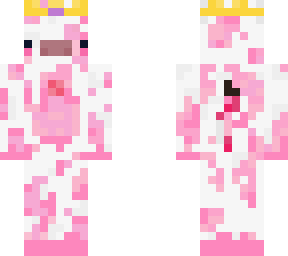 crowned strawberry cow