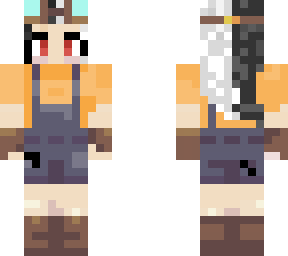 devil girl construction