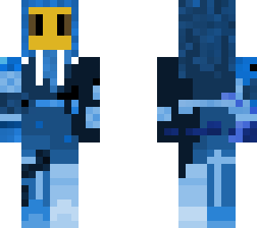 emo boy blue *cool skin for boys
