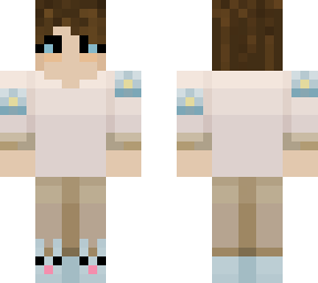 flower pajama boy