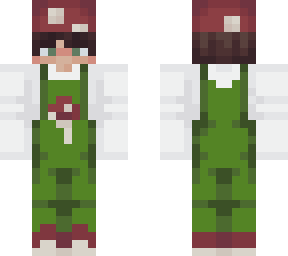 green mushroom boy