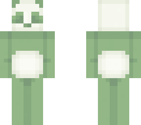 green panda