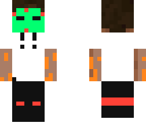its just a normal guy with a mask
