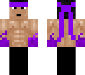 john dokin/adult/with power/purple fire fists/head band