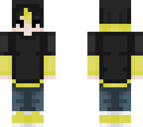 lightning - black n yellow