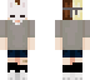 masked bunny boy
