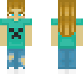 minecraft girl skin