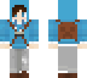 my interpretation of a lego bedrock skin