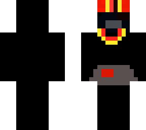 new kamen rider black (minecraft skin)