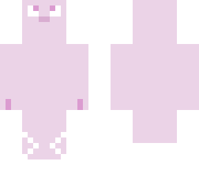pink creature with ballerina shoes