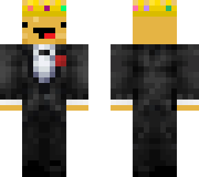 potato in a suit
