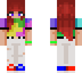 rainbow shirt gal:>