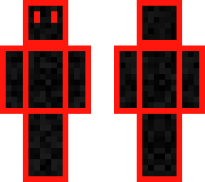 red and black skin