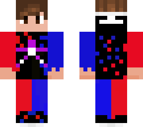 red and blue guy