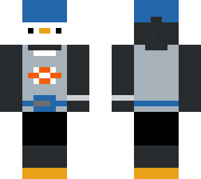 running penguin