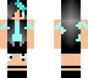 teal based girl