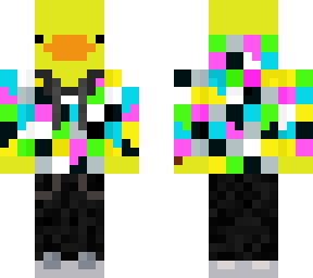 a duck in a sweter