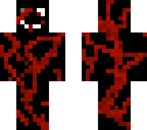 black red