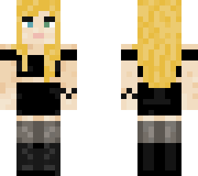black skirt set