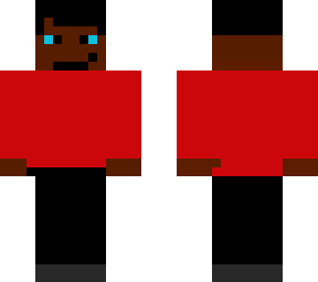 cool kid with red shirt
