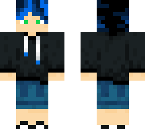 e boy blue hair