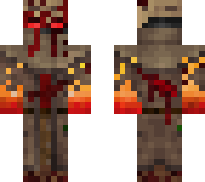 flaming bloodvine scarecrow