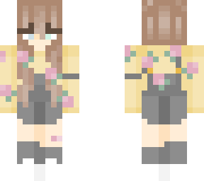 flowery skin