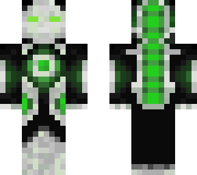 green robot