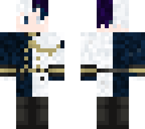 half white half black commander