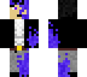 john dokin/adult/with power/purple fire overload