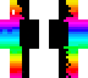 rainbow black inverse