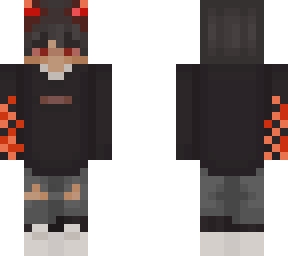 red demon boy re-color