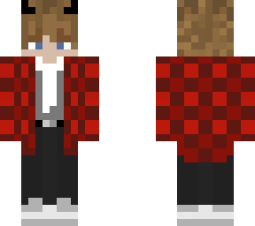 red flannel boy