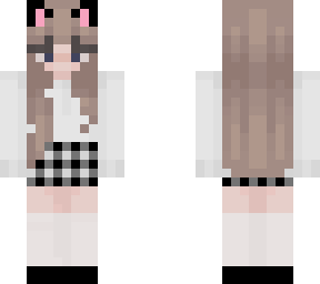 school catgirl