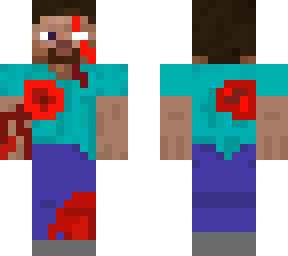 steve after fight with herobrine