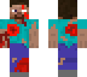 steve after fight with herobrine updated