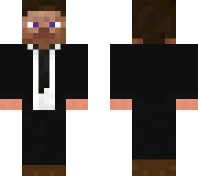 steve with a black suit