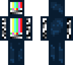 tv glitch man