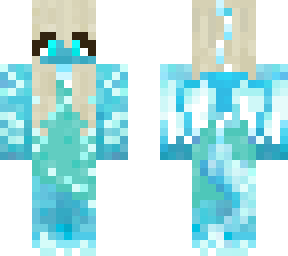water dragon girl (credits to pickelyducky)