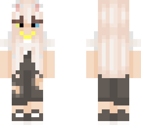 white catgirl