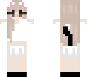white catgirl