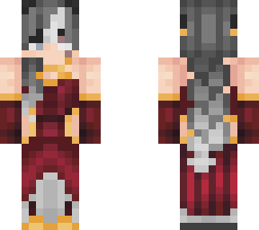 [ keci ] red/gold formal w/ horns ~ valence smp