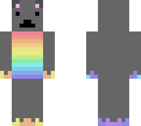 a weird rainbow koala xd