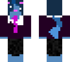 blue cat in a suit