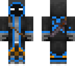 blue man