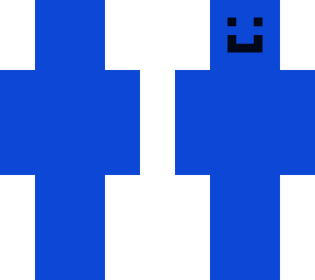 blue smiley guy