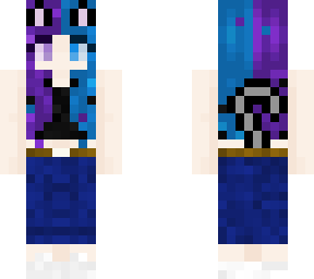 catgirl (blue and purple)