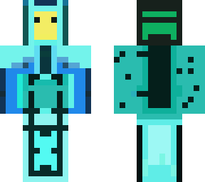 finn with blue armor